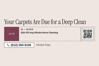 Contemporary · Coupon: Your Carpets Are Due for a Deep Clean