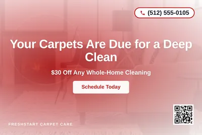 Modern Gradient · Radial Burst: Your Carpets Are Due for a Deep Clean