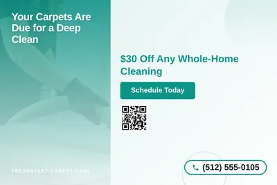 Modern Gradient · Side Stripe: Your Carpets Are Due for a Deep Clean