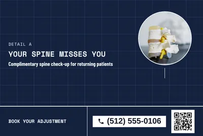Blueprint · Photo Frame: Your Spine Misses You