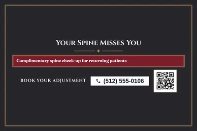 Classic · Offer Menu: Your Spine Misses You