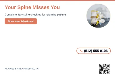 Clean Photo · Circle Photo Accent: Your Spine Misses You
