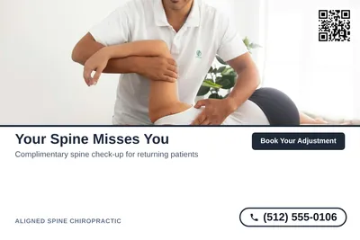 Clean Photo · Photo Top, Text Bottom: Your Spine Misses You