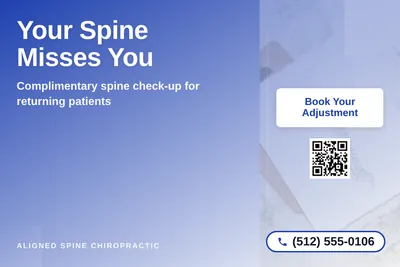 Modern Gradient · Asymmetric Blocks: Your Spine Misses You