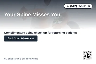 Modern Gradient · Top-Down Fade: Your Spine Misses You