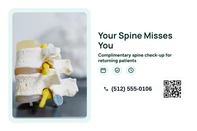 Modern · Photo Frame: Your Spine Misses You