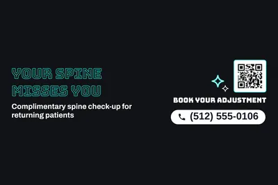 Neon night · Big Offer: Your Spine Misses You