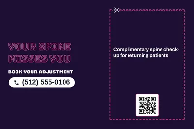 Neon night · Coupon: Your Spine Misses You