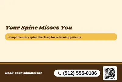 Retro 70s · Offer Menu: Your Spine Misses You