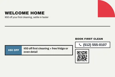 Bauhaus · Coupon: Welcome Home