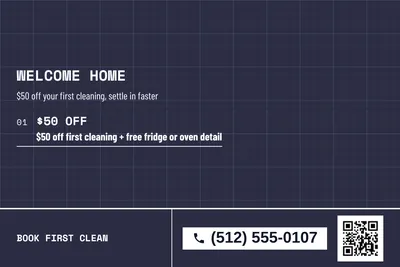 Blueprint · Offer Menu: Welcome Home