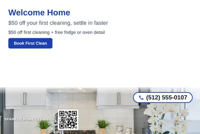 Clean Photo · Photo Bottom Strip: Welcome Home