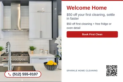 Clean Photo · Photo Left, Text Right: Welcome Home