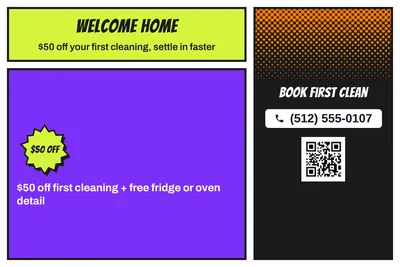 Comic pop · Offer Menu: Welcome Home