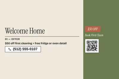 Contemporary · Checklist: Welcome Home