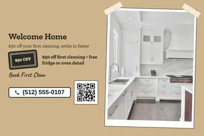 Kraft and stamp · Split: Welcome Home
