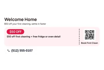 Modern · Coupon: Welcome Home