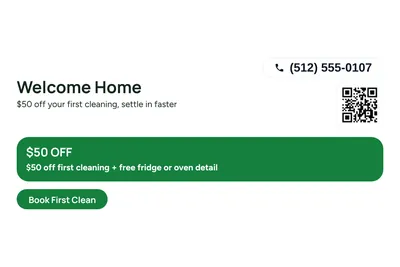 Modern · Offer Menu: Welcome Home