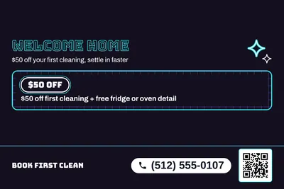 Neon night · Checklist: Welcome Home
