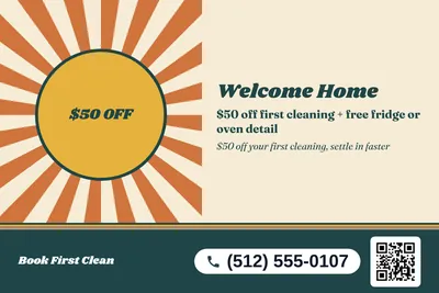 Retro 70s · Big Offer: Welcome Home