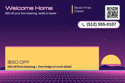 Synthwave · Offer Menu: Welcome Home