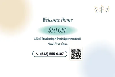 Soft watercolour · Big Offer: Welcome Home