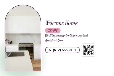 Soft watercolour · Checklist: Welcome Home