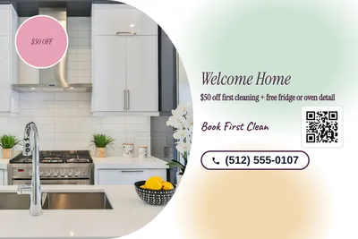 Soft watercolour · Photo Hero: Welcome Home