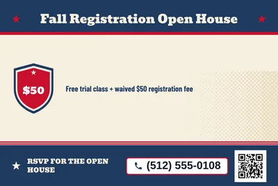 Vintage Americana · Checklist: Fall Registration Open House