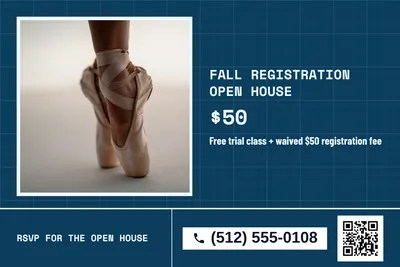 Blueprint · Split: Fall Registration Open House