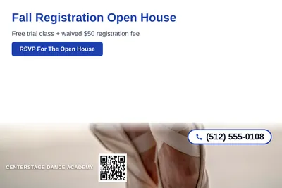 Clean Photo · Photo Bottom Strip: Fall Registration Open House