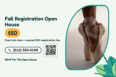 Jungle · Photo Frame: Fall Registration Open House