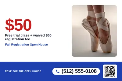 Local Offer · Big Offer: Fall Registration Open House