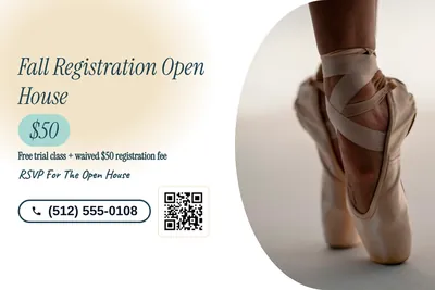 Soft watercolour · Split: Fall Registration Open House