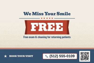 Vintage Americana · Big Offer: We Miss Your Smile