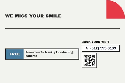Bauhaus · Coupon: We Miss Your Smile