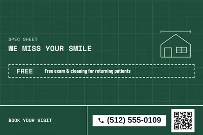 Blueprint · Coupon: We Miss Your Smile