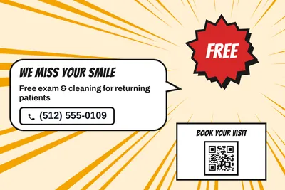 Comic pop · Big Offer: We Miss Your Smile