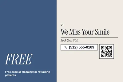 Contemporary · Big Offer: We Miss Your Smile