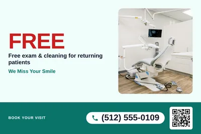 Local Offer · Big Offer: We Miss Your Smile