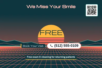 Synthwave · Big Offer: We Miss Your Smile