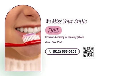 Soft watercolour · Checklist: We Miss Your Smile