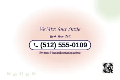 Soft watercolour · Phone Billboard: We Miss Your Smile