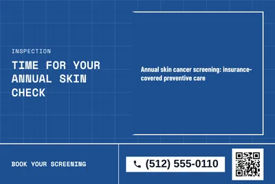Blueprint · Checklist: Time For Your Annual Skin Check
