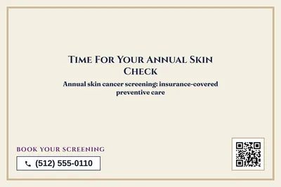 Classic · Big Offer: Time For Your Annual Skin Check