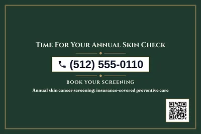 Classic · Phone Billboard: Time For Your Annual Skin Check