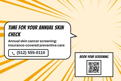 Comic pop · Big Offer: Time For Your Annual Skin Check