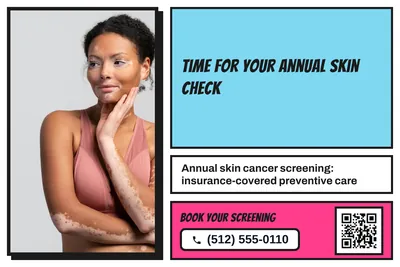 Comic pop · Photo Frame: Time For Your Annual Skin Check