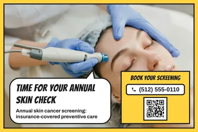 Comic pop · Photo Hero: Time For Your Annual Skin Check