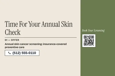 Contemporary · Checklist: Time For Your Annual Skin Check